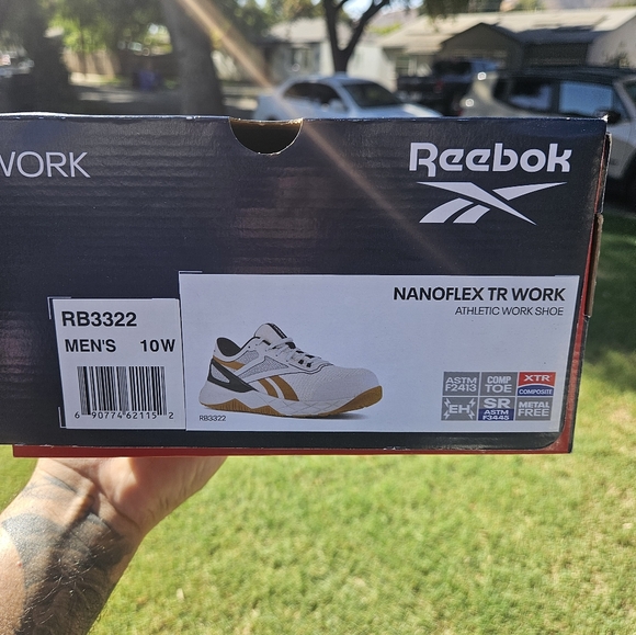 Reebok Mens Work Sneakers sz 10 - Picture 6 of 6